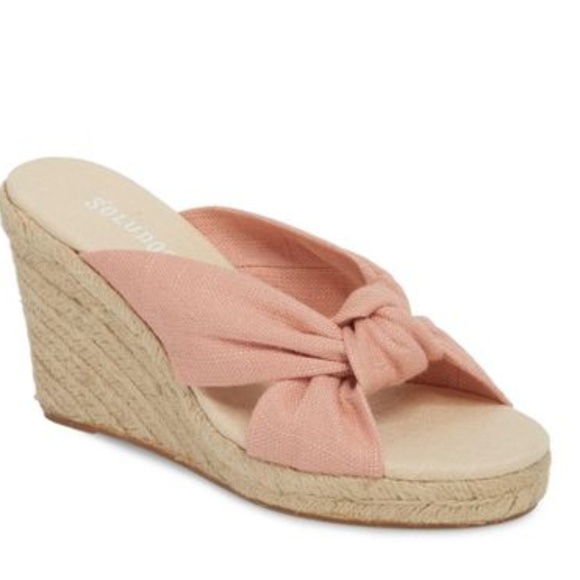 dusty rose wedges